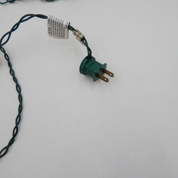 Vintage Blow Mold Dove Bird String Light Set Glitter Ornaments Set of 9 (10) - Picture 9 of 9